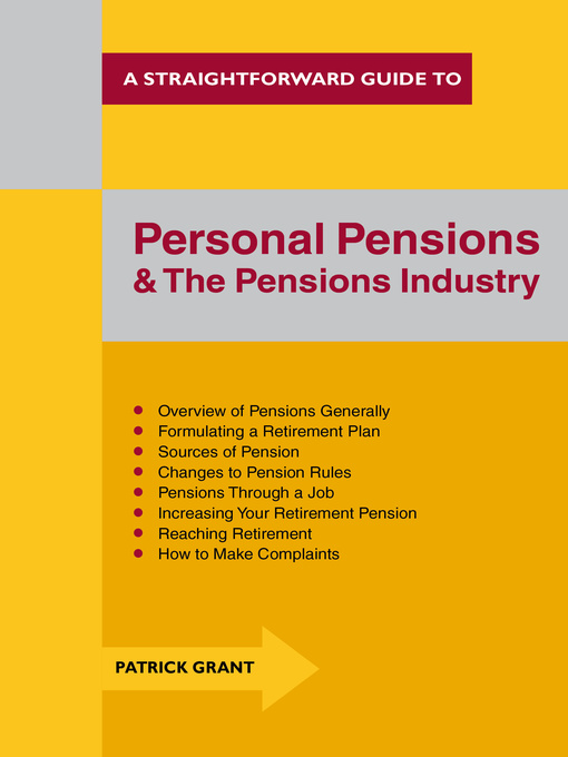 Cover image for Personal Pensions and the Pensions Industry